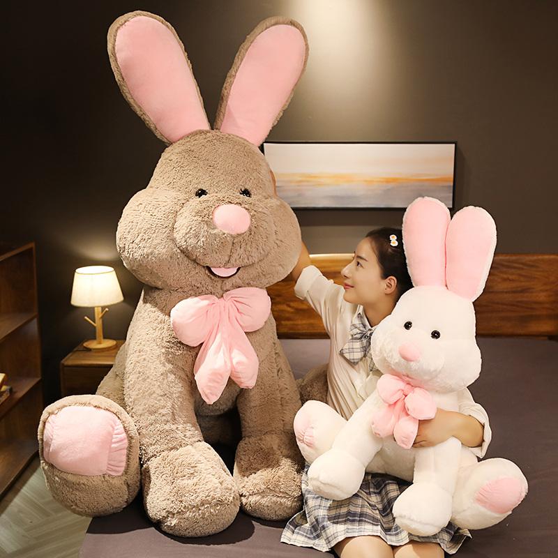 ウサギぬいぐるみ兎うさぎお誕生日プレゼント 大きい 手触りふわふわ