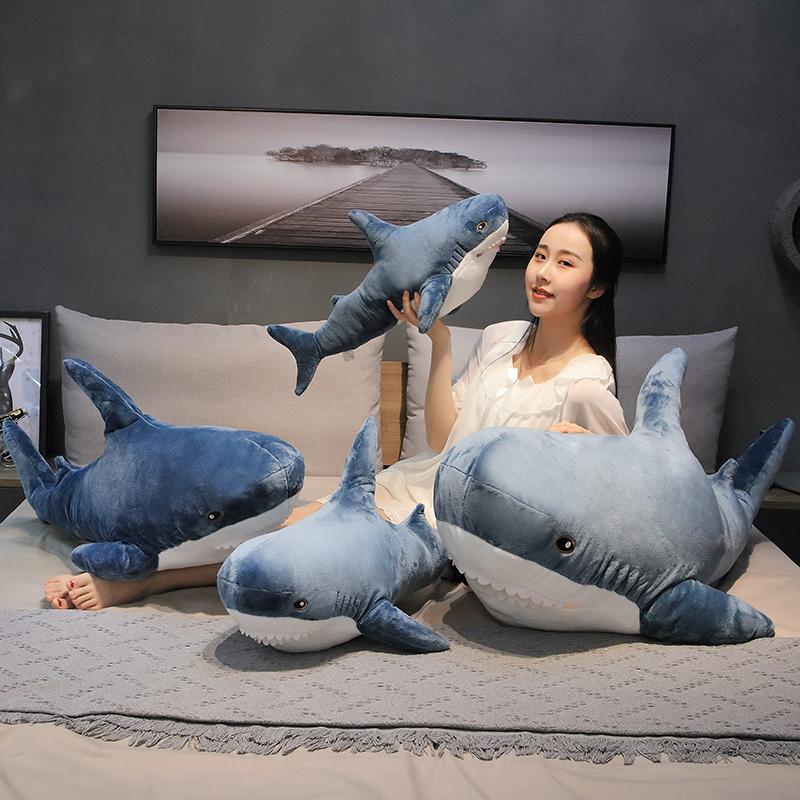 ぬいぐるみ サメ シャーク ソフトトイ ふかふか BIGサメ 抱き枕