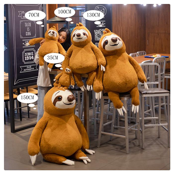 ぬいぐるみ ナマケモノ 人形 特大 大きい なまけもの おもちゃ 玩具