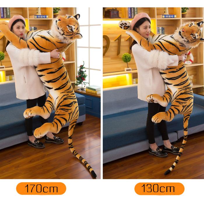 リアル タイガー 虎 ぬいぐるみ トラ 癒し 抱き枕 オリジナル 大きい