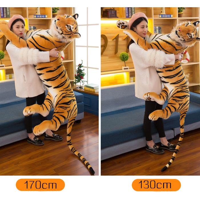リアル タイガー 虎 ぬいぐるみ トラ 癒し 抱き枕 オリジナル 大きい