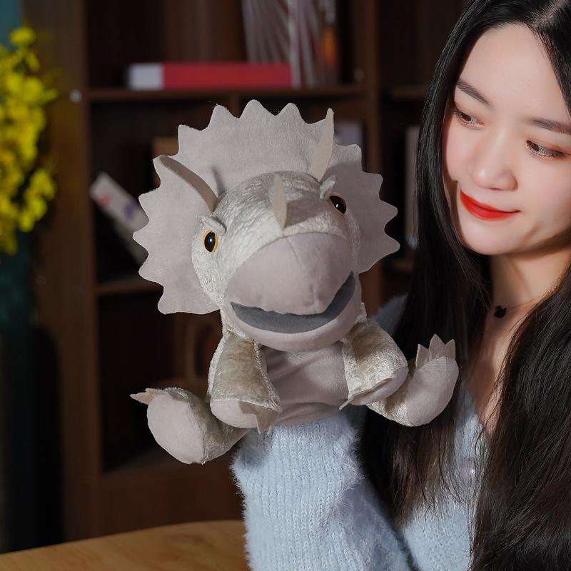 手人形 恐竜 指人形 ぬいぐるみ パペット 手踊り 人形劇 動物 かわいい 親子 パペット おもちゃ 子供 保育 30cm Toys 30 パンダ屋 通販 Yahoo ショッピング