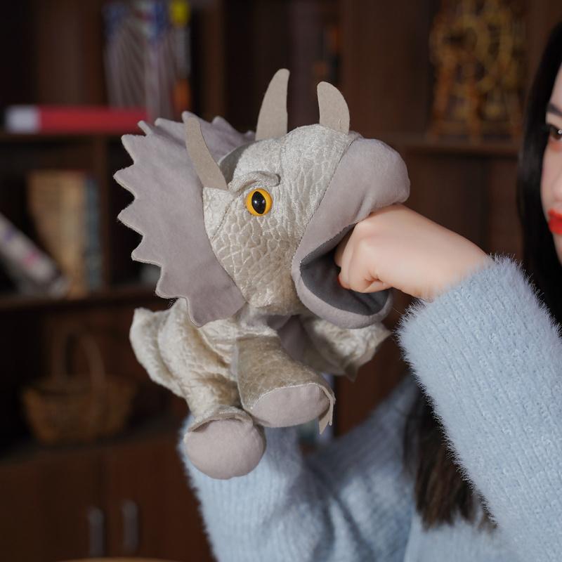 手人形 恐竜 指人形 ぬいぐるみ パペット 手踊り 人形劇 動物 かわいい 親子 パペット おもちゃ 子供 保育 30cm Toys 30 パンダ屋 通販 Yahoo ショッピング