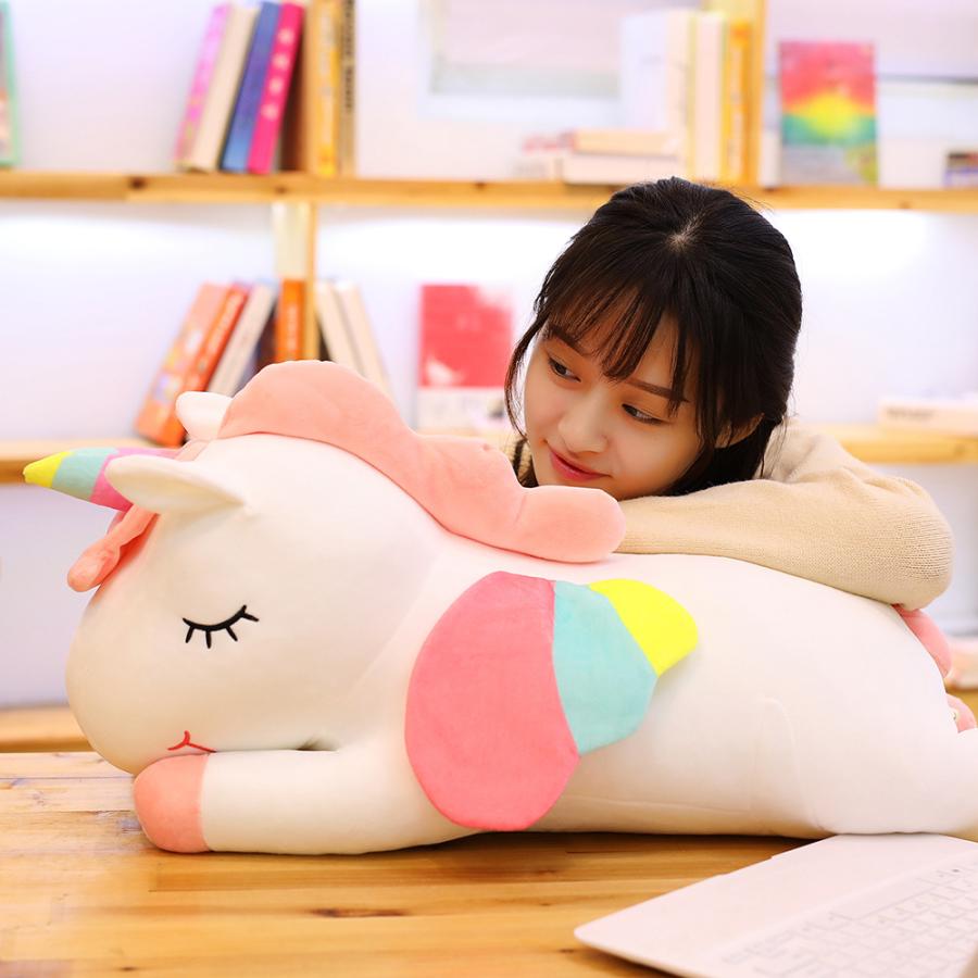 ユニコーン ぬいぐるみ 抱き枕 抱きまくら かわいい 可愛い 気持ち良い