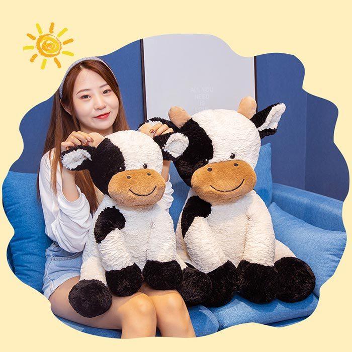 ぬいぐるみ 牛 かわいい 可愛いうし 動物 抱き枕 添い寝 人形 新年祝い 店飾り クッションぬいぐるみ 癒しグッズ 新年祝い 景品 インテリア 雑貨35cm Ushi03 35cm パンダ屋 通販 Yahoo ショッピング