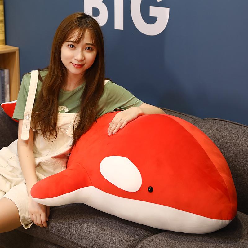 ぬいぐるみ シャチ 抱き枕 鯨 だき枕 腰枕 クッション 寝