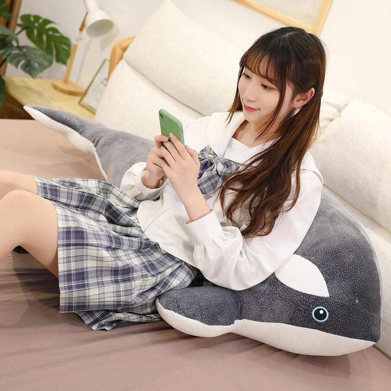 ぬいぐるみ 特大 鯨 クジラ 海洋生物 抱き枕 ふわふわ 可愛い 添い寝