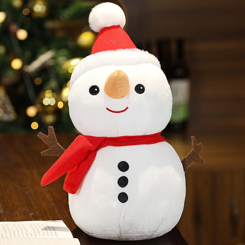ぬいぐるみサンタクロース トナカイ 雪だるまマスコット人形 TOY