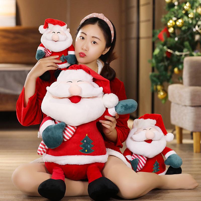 クリスマスぬいぐるみプレゼントサンタクロース 大きい25cm : パンダ屋