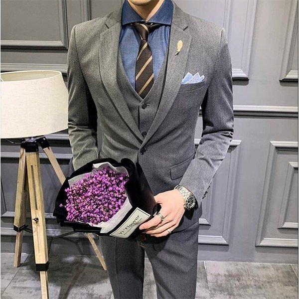 超人気高品質 結婚式 紳士 セットアップ スーツ メンズ ドレス 冠婚葬祭 祝い 結婚式 紳士 セットアップ スーツ メンズ 祝い 春秋 出勤 出張 あり 大きいサイズ スリーピース ドレスコートフォーマル 冠婚葬祭 ビジネススーツ