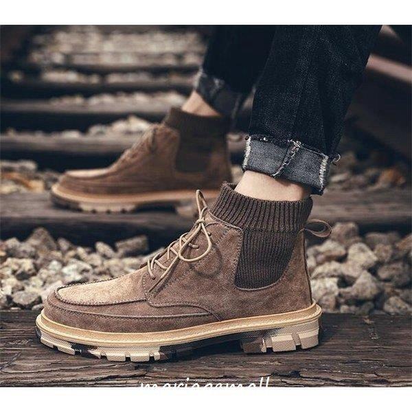 超人気の ブーツ メンズ ショートブーツ 靴 カジュアル ワークブーツ ホスト ハイヒール ミリタリーブーツ メンズファッション かっこいい メンズブーツ 魅力的な Turningheadskennel Com