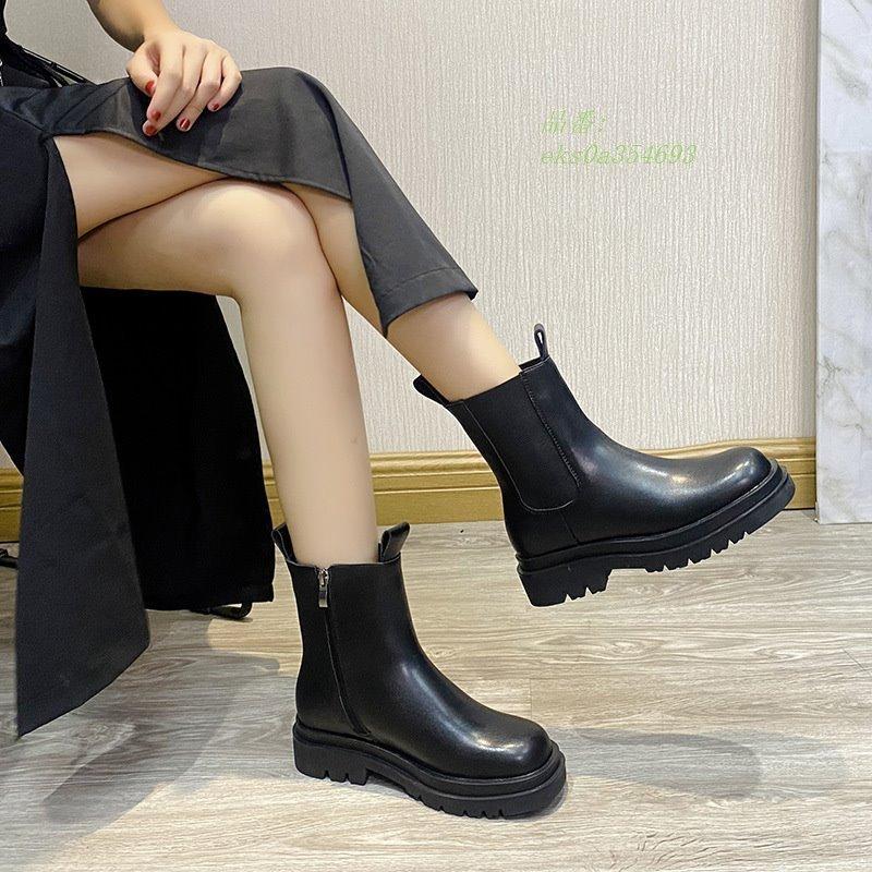 激安大特価 履きやすいブーツ 長 サイドミドルブーツレディースファッション 履きやすいブーツ サイドミドルブーツレディースファッション 厚底 ぺたんこ シンプル 歩きやすい フラット シューズ大きいサイズマーチンブーツ34 43 長靴 ブーツ Smssvg Org