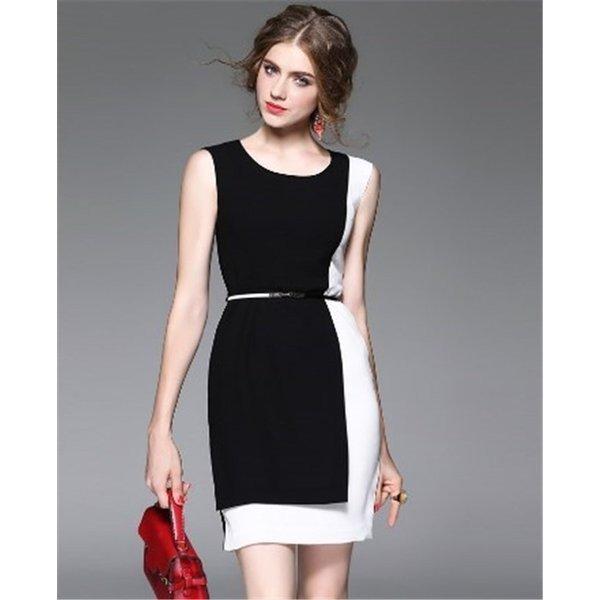 在庫有 ワンピースタイトバイカラー膝丈お呼ばれ二次会パーティー通勤オ ワンピースタイトバイカラー膝丈お呼ばれ二次会パーティー通勤オフィスolきれいめ 代30代40代50代n ワンピース チュニック Sergiopizarro Com Co
