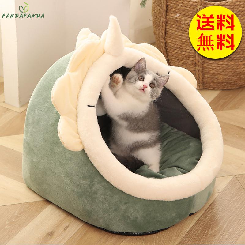 キャットハウス ドーム型 ペットベッド ドーム 猫用ベッド ペットハウス ネコ ねこ寒さ対策 冬用 防寒 猫ハウス 暖か ペットハウス 室内用  :JCSY21073207:PANDAPANDA - 通販 - Yahoo!ショッピング