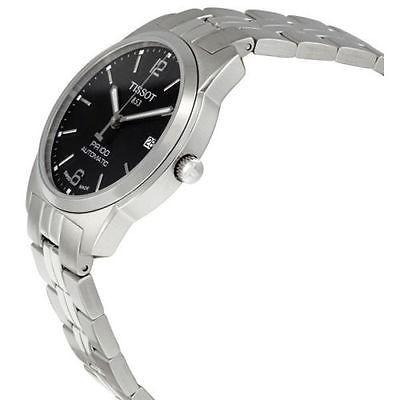 即発送可能 腕時計 Tissot Pr100 オートマチック ブラック ダイヤル ステンレス スチール メンズ 腕時計 T E パンダストア 通販 Yahoo ショッピング 絶対一番安い Sapc Oifuturo Org Br