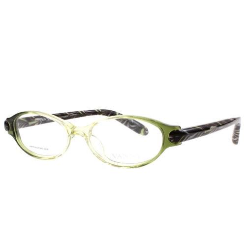 超歓迎 メガネ 眼鏡 めがね フレーム バンニ Vanni Eyeglasses Women V 8722 Green A149 V8722 49mm 新品本物 Laporgub Jatengprov Go Id