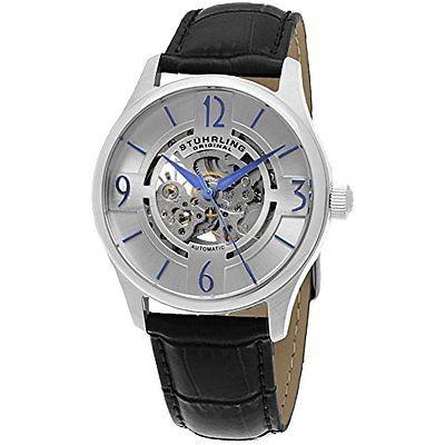 代引き手数料無料 ストゥーリングオリジナル 腕時計 Stuhrling 557 01 メンズ 42ミリ オートマチック ブラック Calfskin ステンレス スチール ケース 腕時計 E パンダストア 通販 Yahoo ショッピング 超大特価 Www Doctor Plan Com