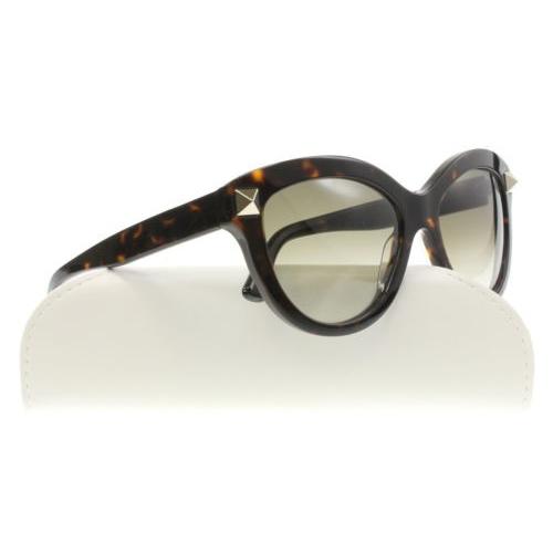 サングラス ヴァレンティノ Valentino Sunglasses Women Cat eye VAL 695 Havana 215 V695 56mm