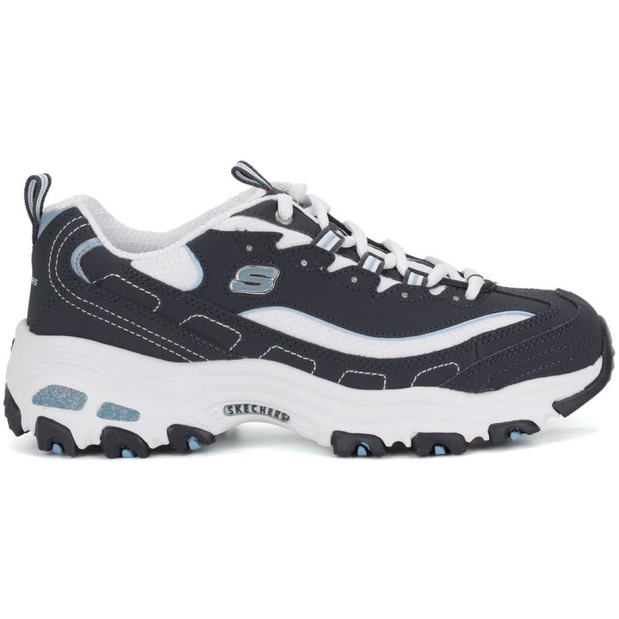 送料無料 アスレチック スケッチャーズ Skechers D Lites Biggest Fan Nvw レディース ネイビーホワイト ライフスタイルアスレチック シューズ 人気ブランドを Missbargainhuntress Com