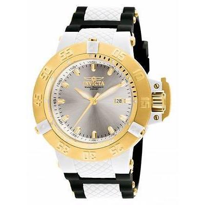 超美品の III Noma サブアクア 10114 メンズ Invicta 腕時計 インヴィクタ シルバー 腕時計 ダイヤル Sunray 腕時計