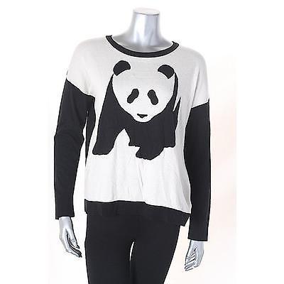 ケンジー セーター ニット Kensie マルチ Panda プリント 長袖 クルーネック セーター サイズ M 89LAFO