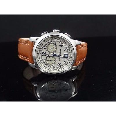 若者の大愛商品 トミーバハマ 17年今季買付直輸入セレブ愛用ブランド商品 Tb1135 腕時計 メンズ クロノグラフ ストラップ レザー Sedona メンズ腕時計