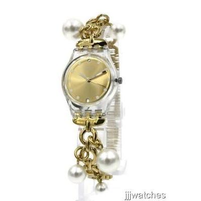 ワンピなど最旬ア！ スウォッチ 腕時計 New LK363G 25mm Watch Bracelet Women DELIGHT CHARMING Originals Swatch Swiss 腕時計