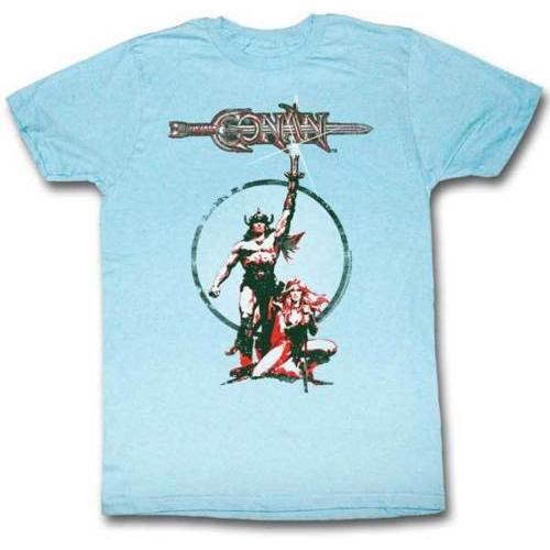 全国組立設置無料 海外ドラマ コミックス 映画 Tシャツ トップス シャツ Conan The Barbarian Movie ビンテージ クラシック 80s Arnold ライセンス アダルト Tシャツ S 2xl 日本全国送料無料 Apl Ptjib Co Id