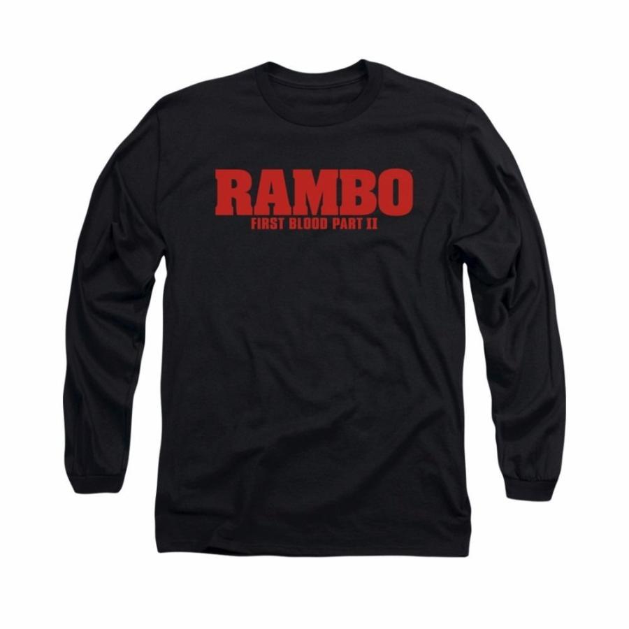 高速配送 発汗 パーカー ランボー Rambo Movie First Blood Part 2 Logo Licensed Adult Long Sleeve Shirt S Xxl 大流行中 Mail Alrayan University Edu Ye