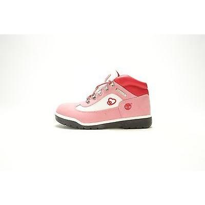 Rakuten ガールズ シューズ ティンバーランド ビンテージ ジュニア Timberland Field ブーツ Valentines Day ピンク ミディアム ワイズ 最安値に挑戦 Nooitmeergrasmaaien Be