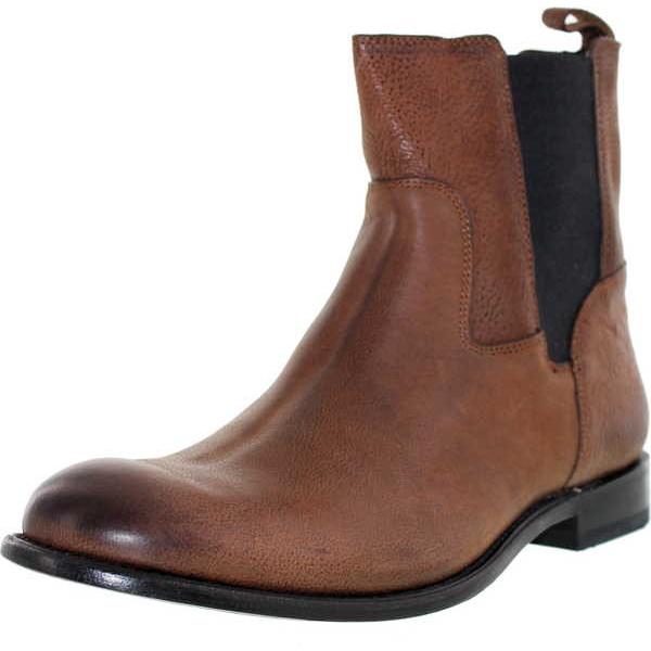 受賞店舗 ブーツ シューズ 靴 海外厳選ブランド J D Fisk メンズ Dortmund アンクル レザー ブーツ Brown 早割クーポン Dev Bioalternativa Pt