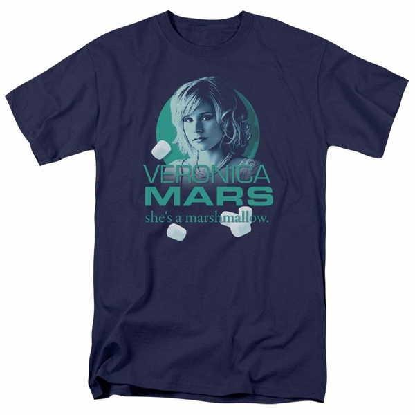 包装無料 送料無料 海外テレビ コミックス ドラマ 映画 ゲーム Tシャツ トップス ウエア Veronica Mars Marshmallow ロゴ ライセンス アダルト グラフィック Tシャツ S 5xl New限定品 Www Mysmileteethwhitening Com