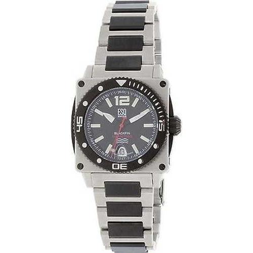 ランキング第1位 エーエスキュー 腕時計 Esq 腕時計 クォーツ スイス ステンレス-スチール ブラック 07301148 ブラックfin メンズ 腕時計