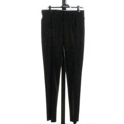 季節のおすすめ商品 PLEAT ブラック メンズ TRUSSARDI トラサルディー パンツ メンズ PANT 34 WAIST USA / 50 サイズ その他ボトムス、パンツ