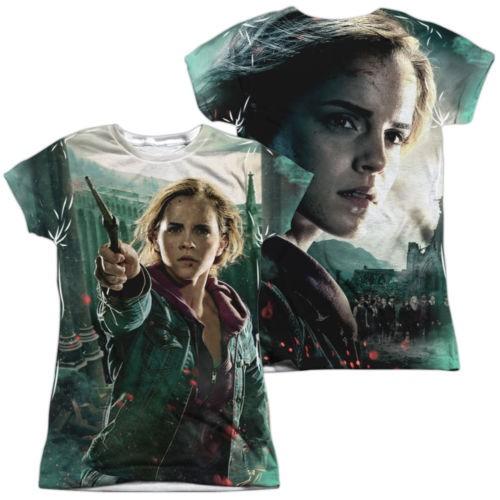 トップス ハリーポッター レディースファッション Harry Tシャツ カットソー Potter Hermione Final Battle Front And And