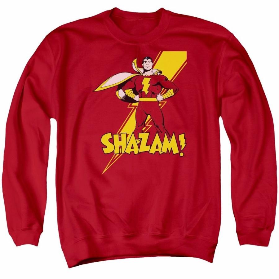 激安単価で 海外コミック キャラ スゥエット ディーシーコミックス Shazam Dc Comics Officially Licensed Adult Crewneck Sweatshirt 人気ショップが最安値挑戦 Kslcity Com My