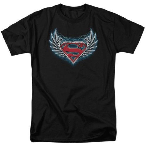 出産祝い Symbol Wings Steel Superman DCコミックス Tシャツ DC Shirt T Adult Licensed Comics 半袖