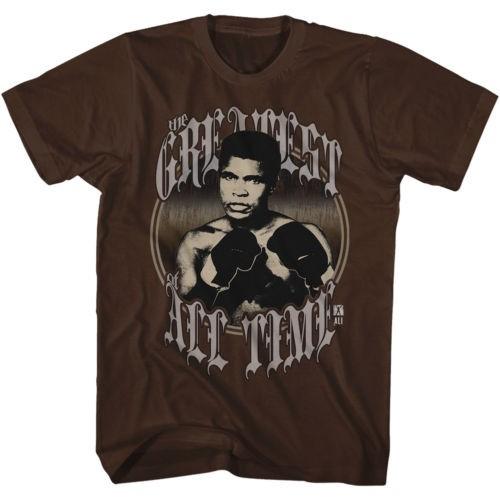 【お試し価格！】 Tシャツ モハメッドアリ Muhammad Ali Of All Time Licensed Adult T-Shirt 半袖