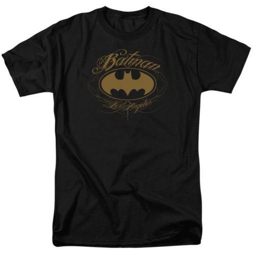 玄関先迄納品 Comics DC Angeles Los Batman DCコミックス Tシャツ Licensed T-Shirt Adult 半袖