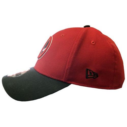 帽子 マーベル Deadpool Symbol Scarlet Black 39thirty Cap Hat Small Medium Century21sgr Com