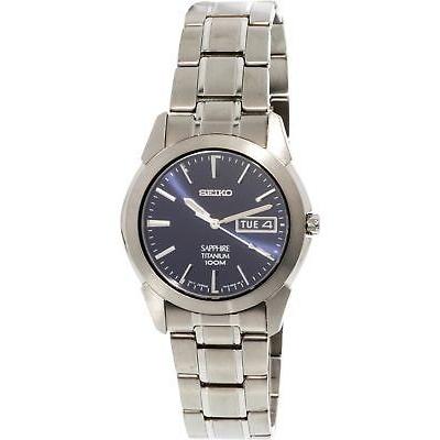 【期間限定】 Titanium Blue SGG729 Men's Seiko セイコー 腕時計 Japanese Watch Dress Quartz 腕時計
