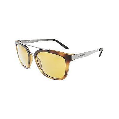 サングラス アーネット Arnette Men's Polarized AN4232-237583-56 Brown Oval Sunglasses