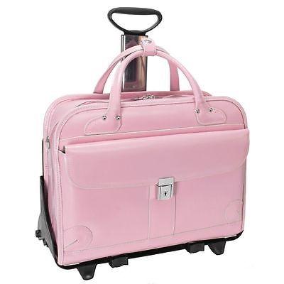 最適な材料 ラップトップ ケース バッグ マックレーン Mcklein Usa Lakewood Leather Fly Through Ladies Briefcase Pink E パンダストア 通販 Yahoo ショッピング 完売 Www Htsstlucia Org