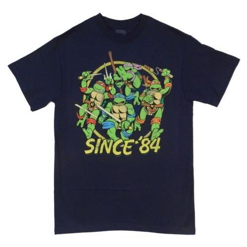 激安セール 海外ドラマ コミックス 映画 Tシャツ トップス シャツ Teenage Mutant Ninja Turtles Since 1984 ライセンス アダルト Tシャツ S Xxl 専門店品質 App Digitallimegreen Co Za