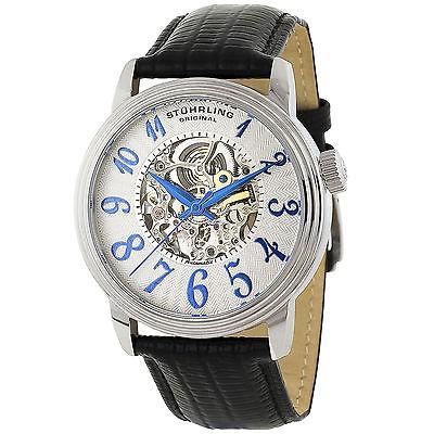 【ラッピング不可】 メンズ 331516 107A Stuhrling 腕時計 海外セレクション Delphi 腕時計 ダイヤル スケルトン オートマチック アナログ Apollo 腕時計
