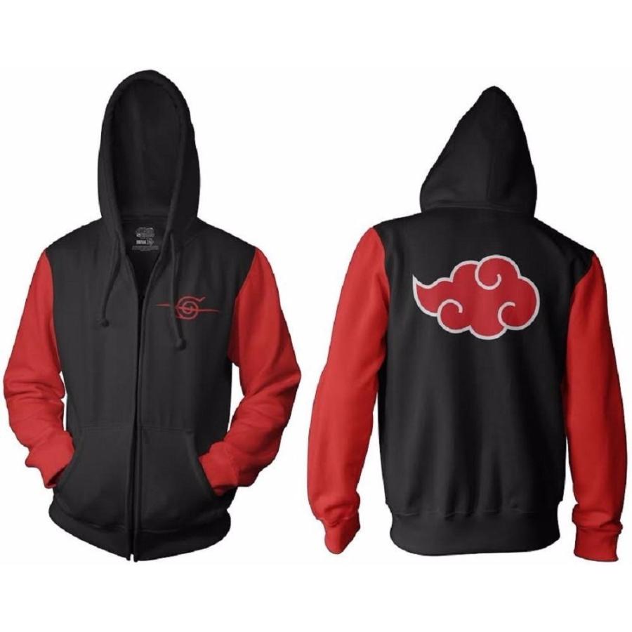 海外コミック キャラ スゥエット ナルト Naruto 出色 Shippuden Anti Leaf Licensed Clouds S Xxl Fleece Adult Hoodie