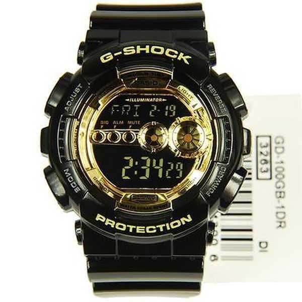驚きの値段 CASIO G-SHOCK GD-100GB 腕時計 カシオ ゴールド ブラック