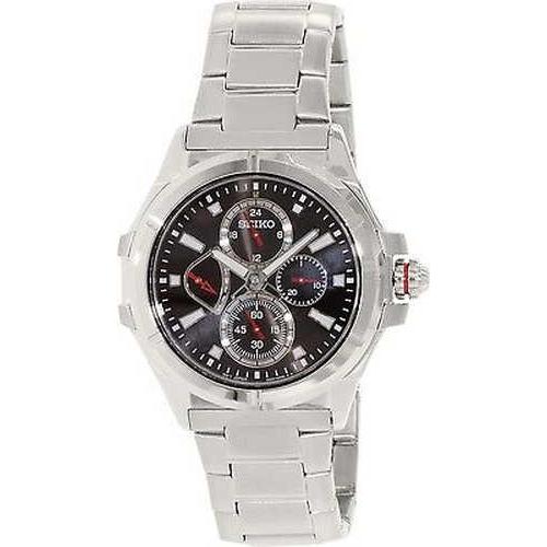 新色登場 腕時計 セイコー Seiko メンズ Srl033 シルバー ステンレス スチール クォーツ 腕時計 ブランドショッパー付き Www Skylanceronline Com