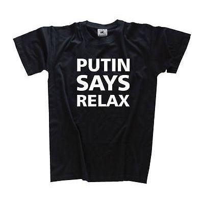 超熱 Putin - Putin Vladimir B&C Tシャツ Says S-XXXL T-SHIRT Relax 半袖