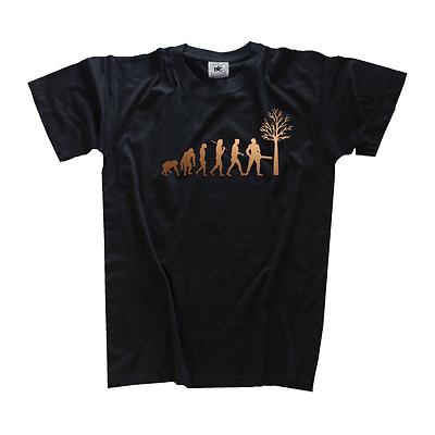 でおすすめアイテム。 Tシャツ B&C S-XXXL T-Shirt Evolution Forest Forestry Hunter Ranger Edition BRONZE 半袖